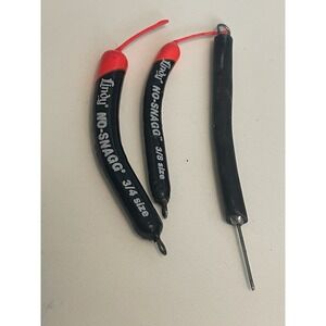 Lot Of 3 LINDY No‎ Snag slip sinkers